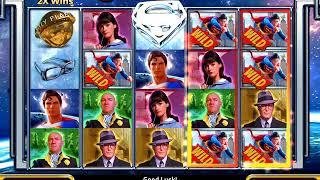 SUPERMAN: JOR-EL'S LEGACY Video Slot Casino Game with a FREE SPIN BONUS