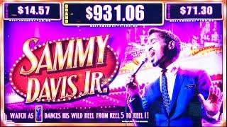 ++NEW Sammy Davis Jr  Slot Machine, Live Play & Bonus