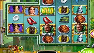 WIZARD OF OZ: EMERALD CITY Video Slot Game with a FREE SPIN BONUS