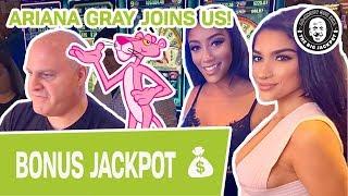 • JACKPOT with Sizzling Ariana Gray! • BRAND NEW Pink Panther Slots
