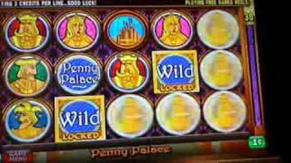 penny palace slot machine bonus win