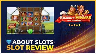 Riches of Midgard by NetEnt! Exclusive Video Review by Aboutslots.com for Casinodaddy!