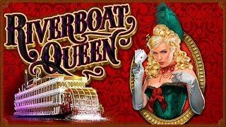 * NEW * Riverboat Queen - MAX BET - Nice surprise! - Everi game - Slot Machine Bonus
