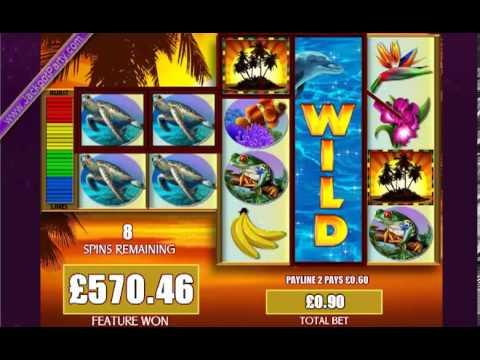 £1015.20 ON FORTUNES OF THE CARIBBEAN™ MEGA BIG WIN (1128 X STAKE) - SLOTS AT JACKPOT PARTY