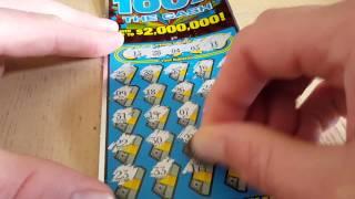 MICHIGAN LOTTERY 100X THE CASH SCRATCH OFF WINNER! FREE ENTRY TO WIN $2 MILLION NOW!!!