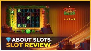 Carol of the Elves by Yggdrasil! Exclusive Video Review by Aboutslots.com for Casinodaddy!