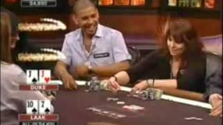View On Poker - Annie Duke Eliminates Phil Laak With Pocket Jacks!