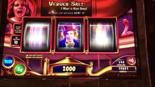 Willy Wonka **BONUSES** Slots in Vegas!