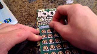 $4,000,000 100X THE CASH SCRATCH OFF FROM ILLINOIS LOTTERY