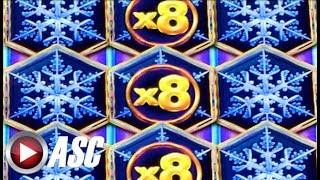 •SUPER BONUS RUN! BIG WIN!• ICE MONEY •️ 3 STACKS MAX MULTIPLIER! | Slot Machine Bonus (Ainsworth)