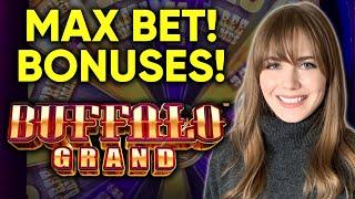 Buffalo Grand Slot Machine BONUSES!