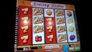 Moaning Steve Shows us His Win..on Roaring Forties..Fruit Machine