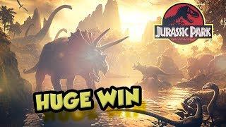 BIG WIN!!!! Jurassic Park Big win - Casino - Bonus Round (Online Casino)