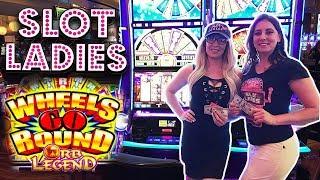 Melissa Returns! •️$100 SLOT CHALLENGE! •️Wheels Go Round Orb Legend WINS! | Slot Ladies