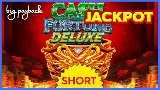 AWESOME 4X JACKPOT! Cash Fortune Deluxe Dragon Slot - LOVED IT! #Shorts