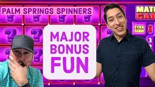 MAJOR Bonus Fun - Max Quick Hit Retriggers - Goonies Bonus - Zeus Progressive