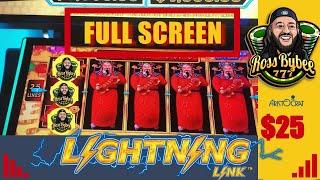 High Limit •Happy Lanterns •Lightning Link Hold and Spin Feature & Bonuses