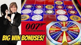 BIG WIN! Gold Chips & Bonuses On James Bond