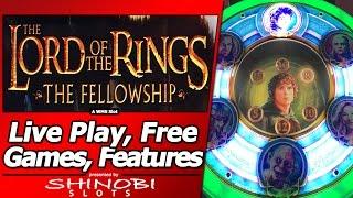 The Lord of the Rings 3-Reel Slot: The Fellowship - Live Play with Multiple Bonuses