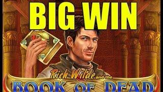 Online slots HUGE WIN 2.5 euro bet - Book of Dead BIG WIN