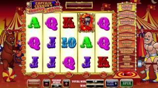 Captain Cannon's Circus of Cash• slot game by AshGaming | Gameplay video by Slotozilla