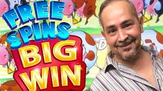 I WAS NOT EXPECTING THIS HUGE WIN! ⋆ Slots ⋆ 100 FREE SPINS THAT PAID! | Slot Traveler