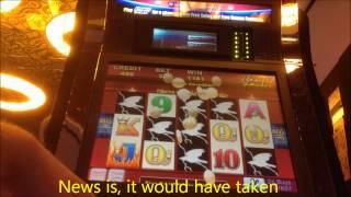 BREAKING NEWS - A Wicked Winnings II Slot Machine Awesome Line Hit With Ravens!! ~ Aristocrat