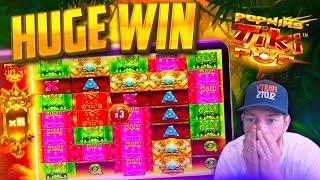 MASSIVE WIN! TikiPop Goes Off!! (Offline Session)