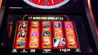 JACKPOT HANDPAY! INCREDIBLE 76 FREE SPINS @ $10 BET!!!!!!!