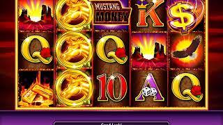 MUSTANG MONEY Video Slot Casino Game with a MUSTANG MONEY FREE SPIN BONUS
