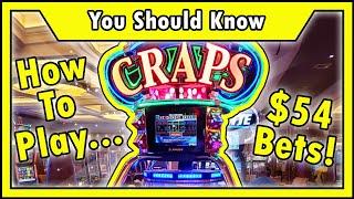 How to Play “Bubble Craps” - $54 Bets for Casino “Education” ⋆ Slots ⋆ • The Jackpot Gents