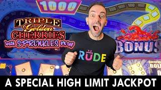 ⋆ Slots ⋆ A Special High Limit Jackpot With A Sweet Bonus Win ⋆ Slots ⋆