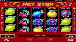 Hot Star video slot - Review of online game by Amatic