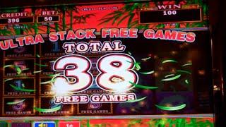 Ultra Stack Panda Slot Machine Bonus + Retrigger - 64 Free Spins - Nice Win (#2)