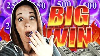RETRIGGER MADNESS leads to a BIG WIN ! NEW SLOTS and PURPLE BALLS ?