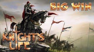 BIG WIN!!!! Knights Life big win - Casino - Bonus Round (Casino Slots)