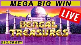 Part 2! After BUFFALO GOLD Handpay Jackpot ! Lightning Link Bengal Treasures Slot Machine HUGE WIN