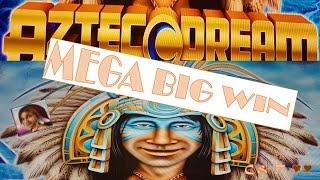 •MEGA LINE HIT• Aztec Dream - Slot Machine Bonus & Line Hits • MAX BET~ Aristocrat•