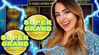 I WON the SUPER GRAND Chance JACKPOTS TWICE ⋆ Slots ⋆ at Blue Chip Casino