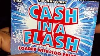 $10 New Jersey Lottery Cash In a Flash Winner