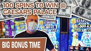 ⋆ Slots ⋆ 100 SPINS TO WIN ⋆ Slots ⋆ Olympus Strikes at Caesars Palace on the LAS VEGAS STRIP