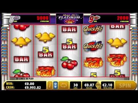 Free Quick Hit Platinum slot machine by Bally gameplay ★ SlotsUp