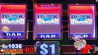 CRAZY LUCK ⋆ Slots ⋆ NEW BLACK DIAMOND & BLACK DIAMOND SLOT MACHINES 赤富士スロット、 スロット機 壊れる⁉⋆ Slots ⋆