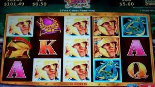 Passport to Riches Rise of Rome Slot Machine Bonus - 10 Super Free Games Win with Stacked Wilds
