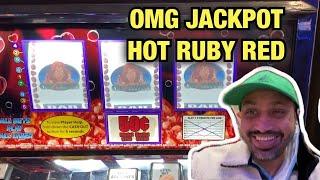 UNBELIEVEABLE JACKPOT! RED RUBY WAS ON FIRE AT RIVER SPIRIT CASINO !! #REDSCREENS