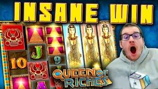 INSANE WIN on Queen of Riches Slot - £5 Bet