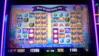 More Pearls slot bonus win at Revel Casino in AC