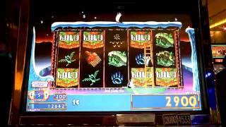 Lucky Penny penguins slot machine bonus win at Parx Casino