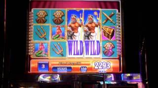 Slot bonus win on Neptunes Kingdom ll at Borgata Casino in AC