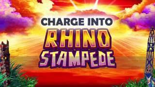 Charge into Rhino Stampede Slots at HOF